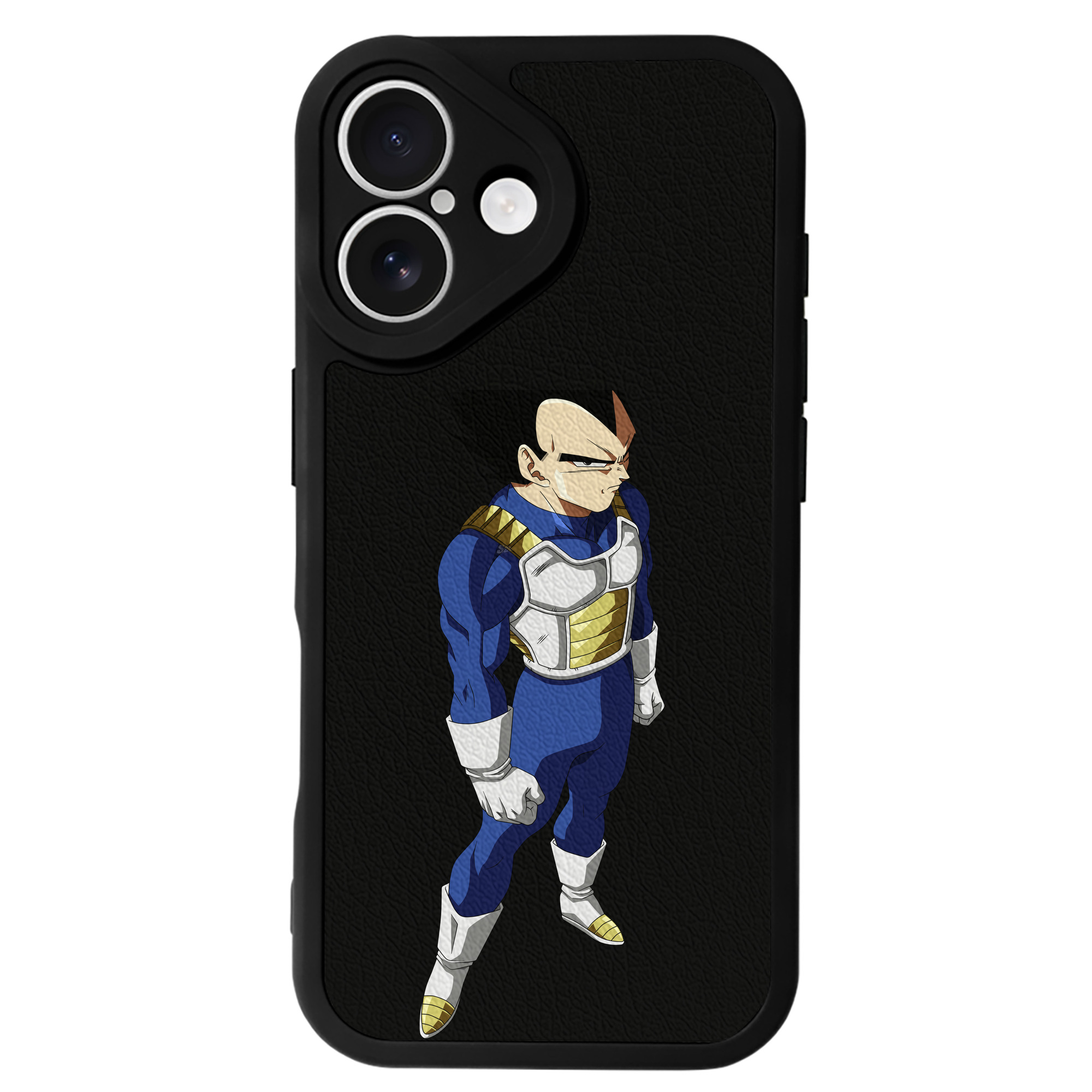 （画像用） ドラゴンボール ベジータ四世（Bejīta Yonsei）DRAGON BALL Vegeta IV 【iPhone 16シリーズ対応】シリコンスマホケース（レザー調） 材質：シリコン